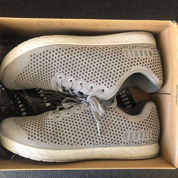 Nobull suede trainer cement size 11 1/2 mens - Picture 1 of 6